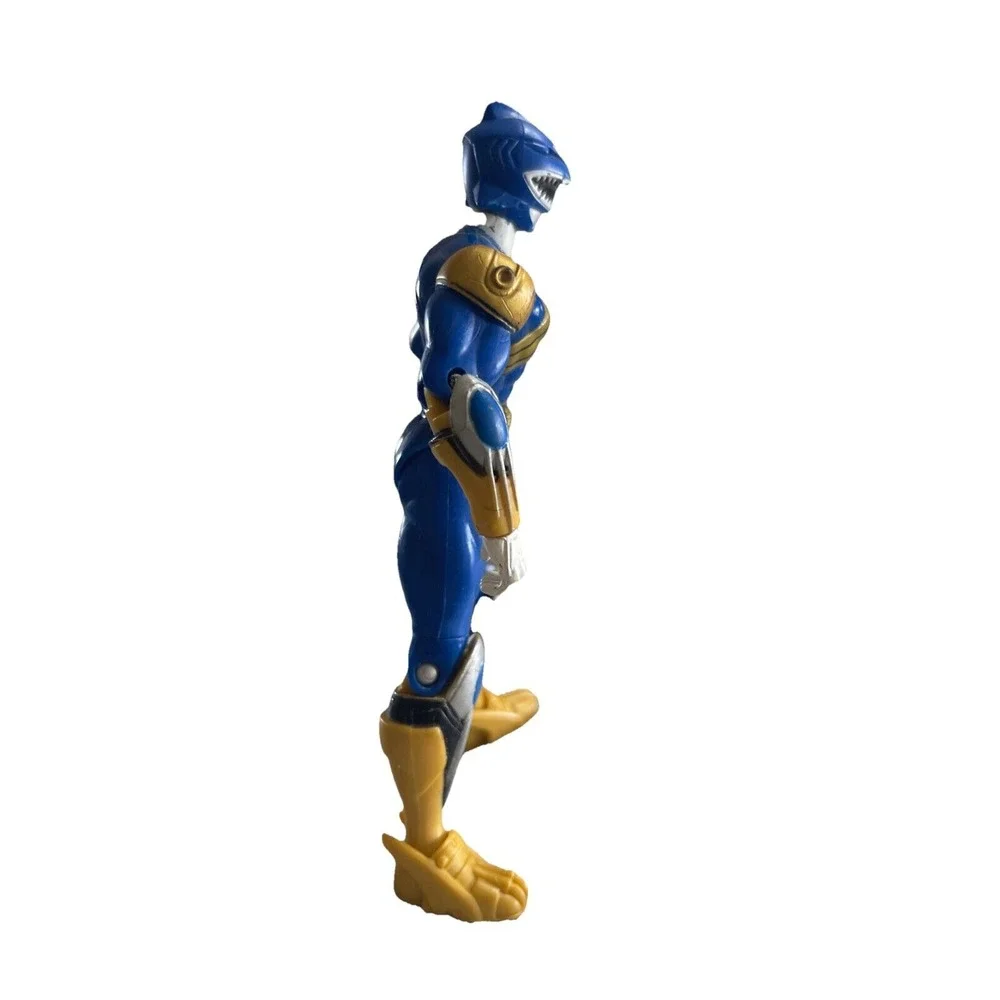 VTG 2001 Power Rangers Wild‎ Force _ Blue Savage Cycle Ranger * Figure Only *
